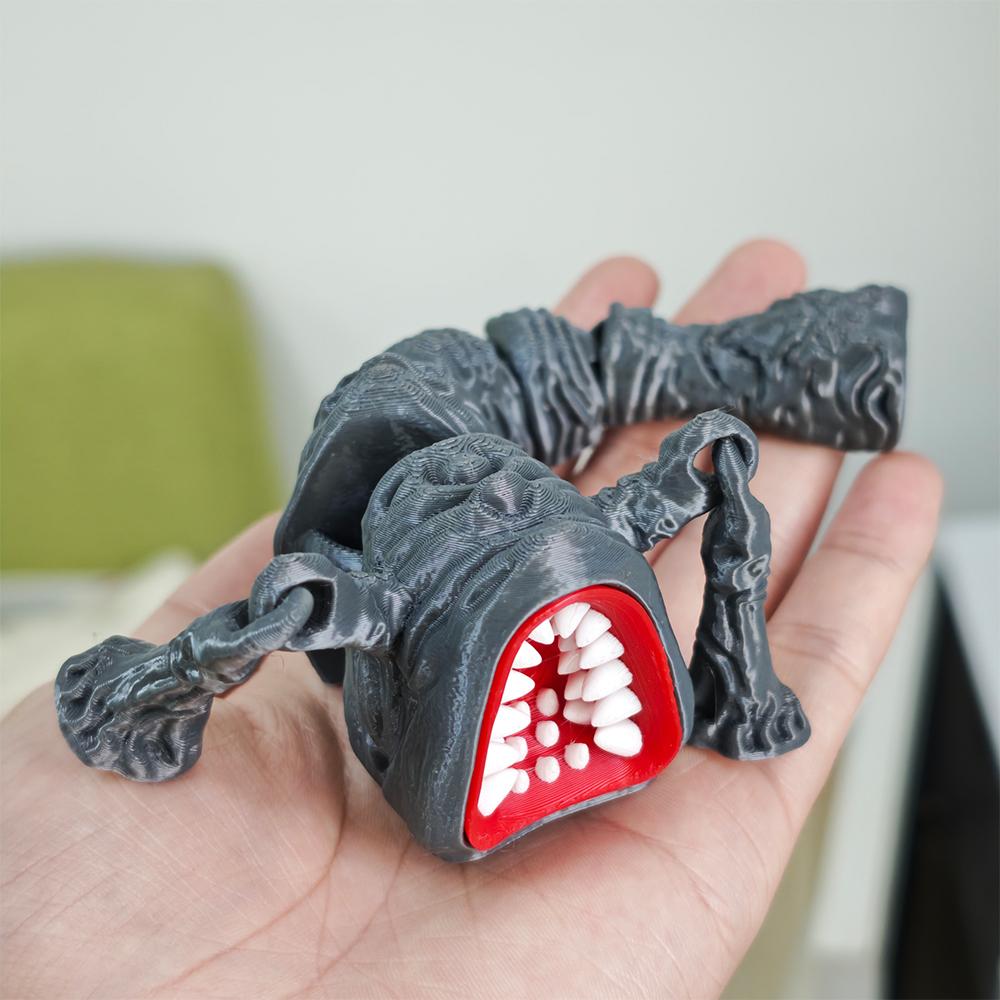 Новая 3D-печатная гибкая шарнирная модель-игрушка для снятия стресса из Subnautic-a: Левиафан Пожиратель Морей Монстр Блуп Морское Чудовище Фигурка EL Gran Maja