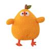 Orange Dumpling Plush: Cute Little Yellow Chicken Doll