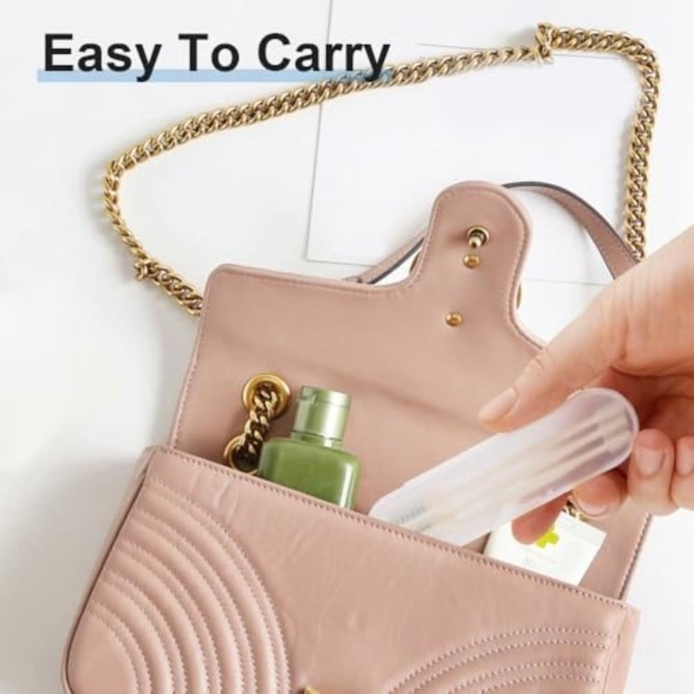 Stainless Steel Nose Hair Trimmer Double Sided Nose Hair Trimming Portable Hair Remover Travel