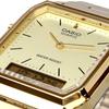 Casio Кварцевые часы Vintage Series Unisex Dual Time Gold Overseas Model [Casio] ANA-DIGI AQ-230GA-9DMQ [Товар]