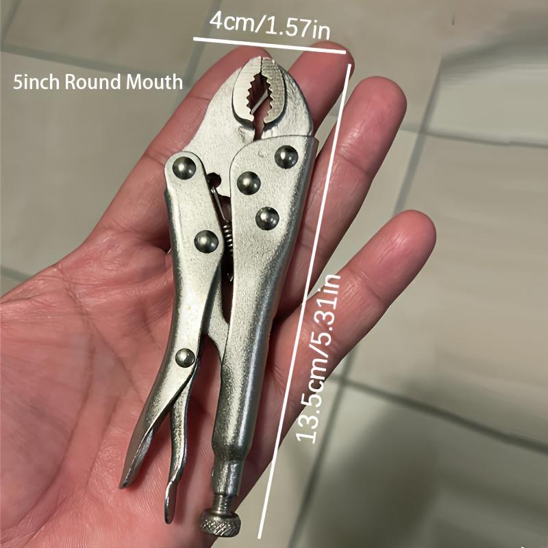 Heavy Duty Locking Pliers Repairs - Multifunctional Pressure Pliers with Adjustable Metal Face Clamp for Woodworking and Welding