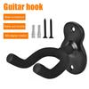 Настенный держатель для гитары Сверхпрочный металлический держатель для гитары Бас Укулеле Акустическая Классическая Электрогитара Стойка Крюк Аксессуары для гитары