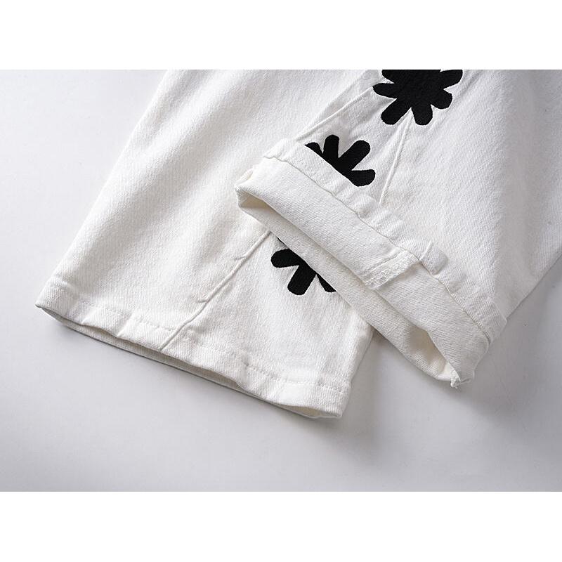 LOSTSHDWS Мужские и женские весенне-осенние расклешенные эластичные джинсы, парные джинсы