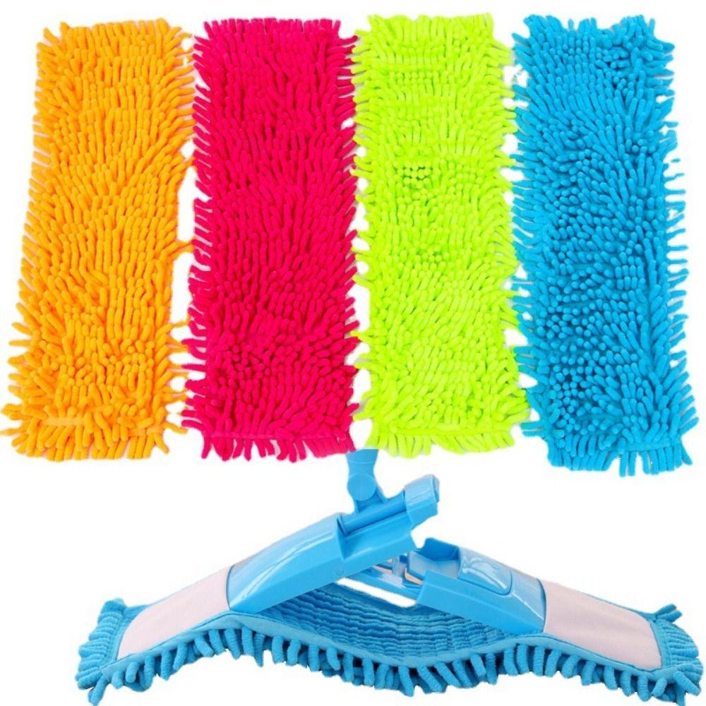 Household Water Absorption Flat Mop Mop Head Cloth Dust Cleaning Pad Microfiber Floor Cleaner