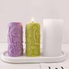 Tulip Sunflower Column Flower Candle Silicone Mold DIY Candle Making Tool