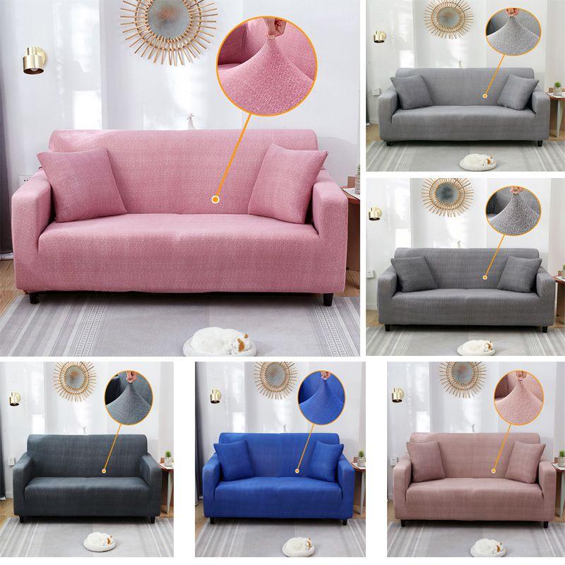 Роскошный мягкий чехол для дивана на 1/2/3/4 места, устойчивый к складкам и эластичный чехол