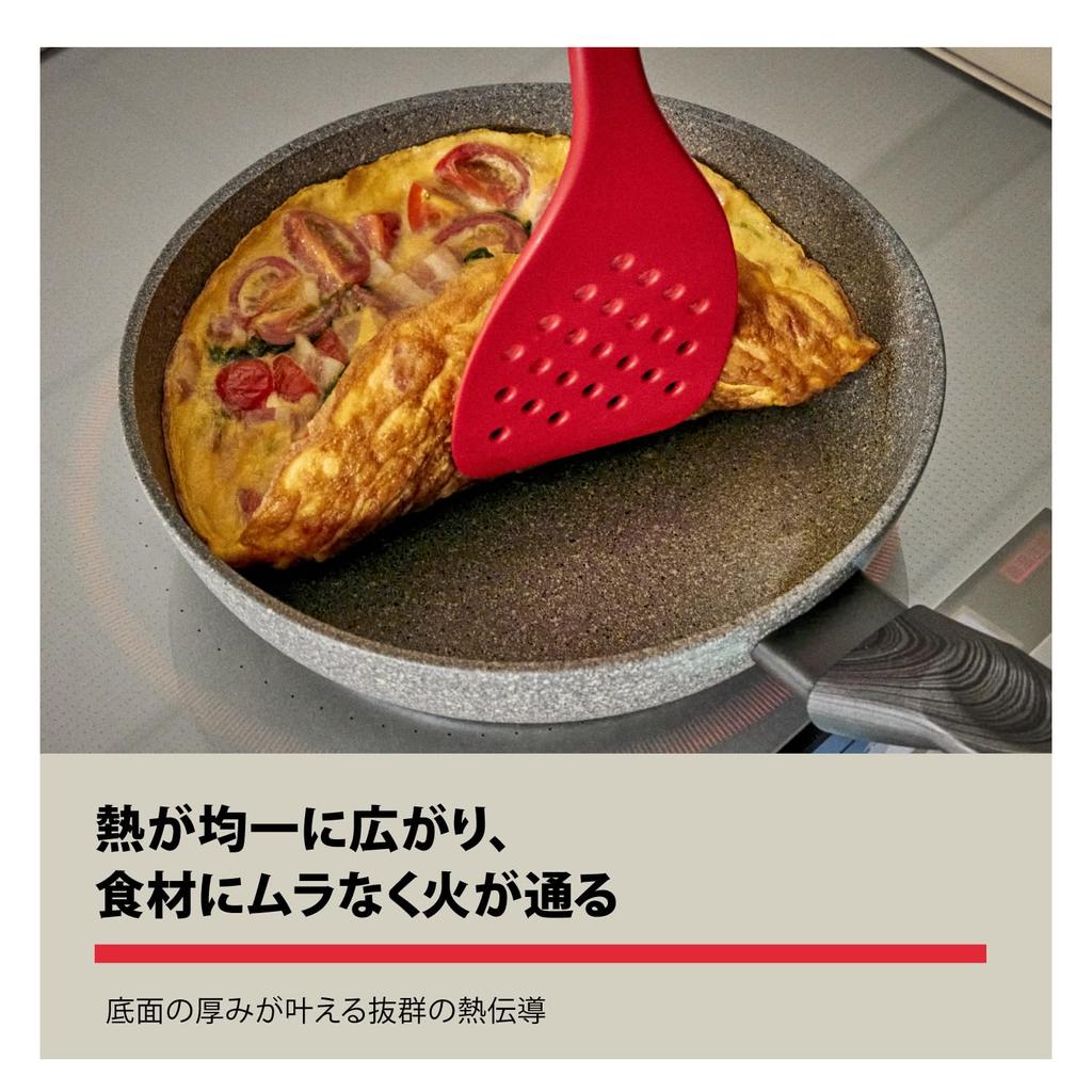 Сковорода Ballarini 28 см, изготовлена из 5-слойного покрытия Granitium IH, японская Catania "Catania Italy" [Авторизованный продукт] Z1032-038