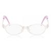 Овальные прозрачные розовые очки Smartbuy Kids Jelly Tka122 C4 Fashion Kids Eyeglasses