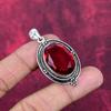 Кулон с гранатом, Ювелирное украшение с драгоценным камнем, Кулон из стерлингового серебра 925 пробы, Украшения ручной работы, Кулон с камнем-талисманом, Подарок для любви