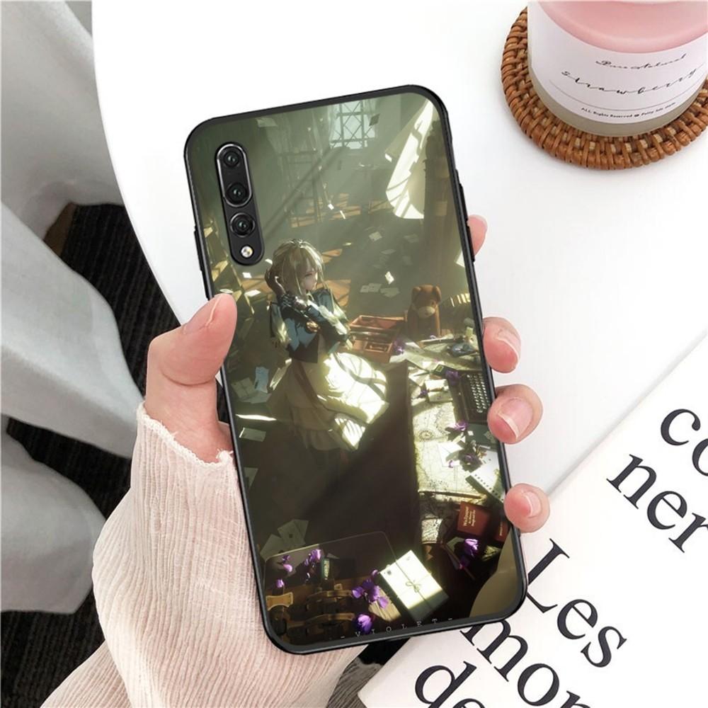 Чехол для телефона Violet Evergarden для Huawei P 8 9 10 20 30 40 50 Pro Lite Psmart Honor 10 Lite 70 Mate 20lite