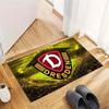 Dynamo Dresden Badge Stadium Scene Print Area Rug Non‑Slip Rectangular Floor Mat Soccer Fan Home Living Decor