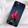 Чехол для iPhone 16,15,14,13,12,11 Plus,Pro Max,XS,X,XR,SE,Mini,8,7 Певец J-Johnny H-Hallyday Мягкий силиконовый черный чехол