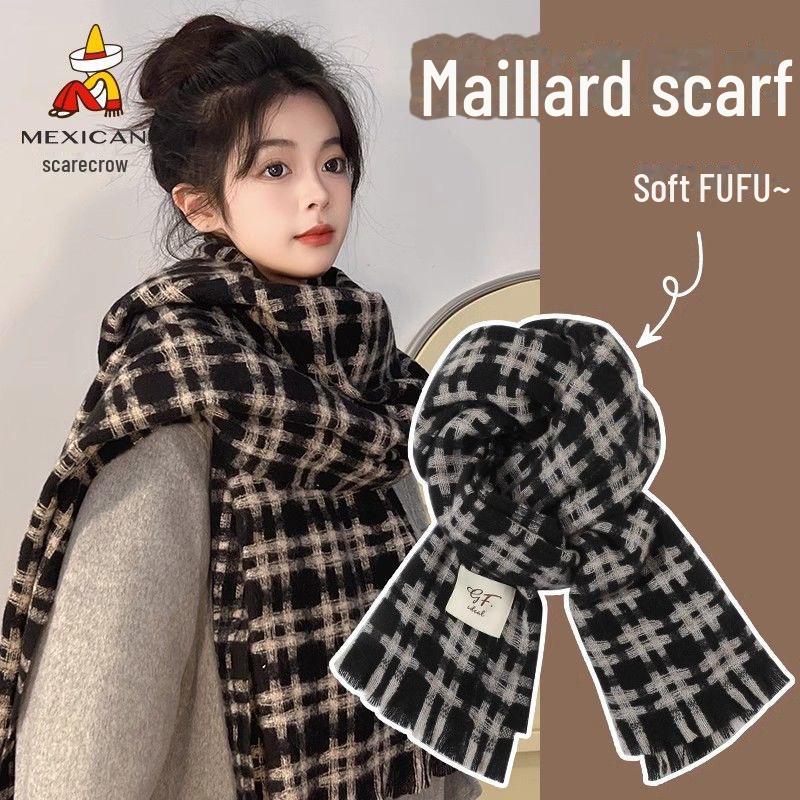 Unisex Luxury Thick Imitation Cashmere Scarf