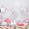 Civaner 500 Pcs 1.2 Inch Bear Table Confetti Set Heart Cream Bear Shaped Girl Boy Baby Shower Confetti First Birthday Party Decorations Gender Reveal