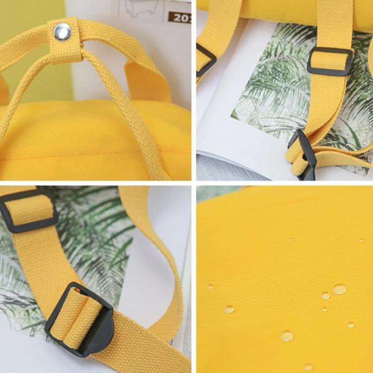 New Mini Parent-Child Simple Canvas Mommy Bag Backpack School Bag Women's Small Backpack Female Satchel Diaper Bag Baby