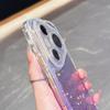 KEYSION Градиентный прозрачный чехол со стразами для Huawei Pura 70 80 Pro 70 Ultra, с защитой камеры, противоударная задняя крышка