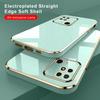 Square Plating Gold Frame Camera Protect Case For Xiaomi Redmi 10C 10 C Soft Shockproof Cover Redmi10C C10