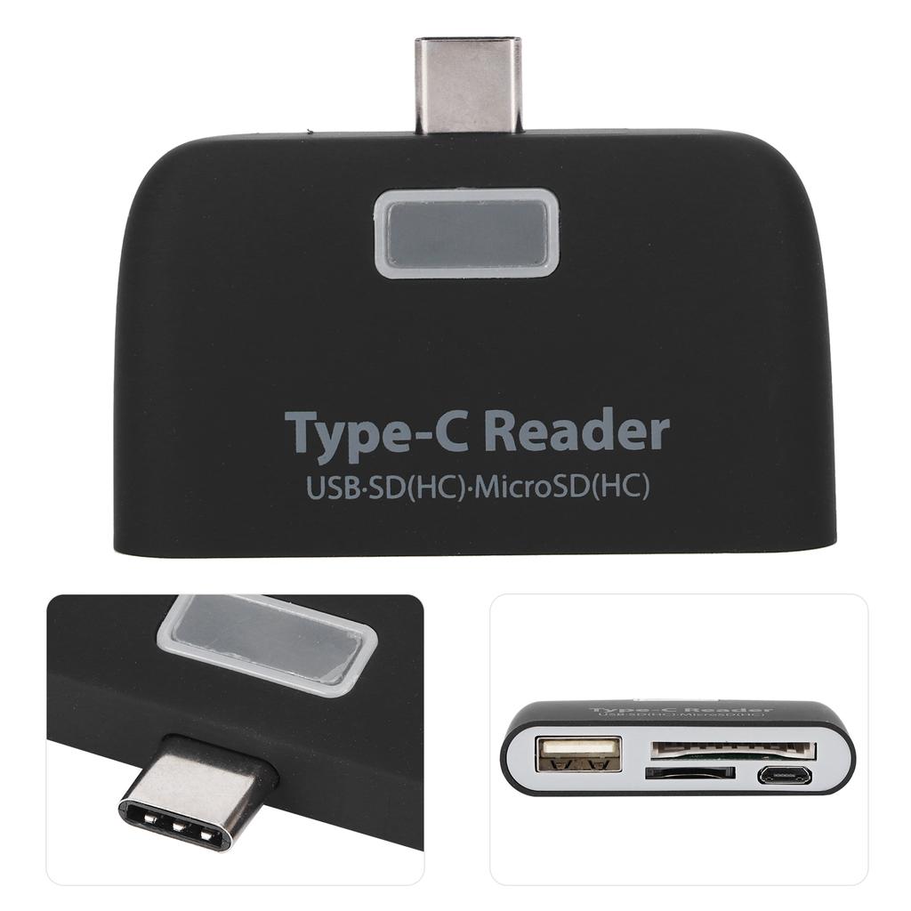 Type C Card Reader Memory Storage Card OTG Card Reader for Mobile Phone Laptop