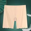 Plus Size Women's New Thin Safety Pants Ice Silk Base Anti Slip Boxer Briefs