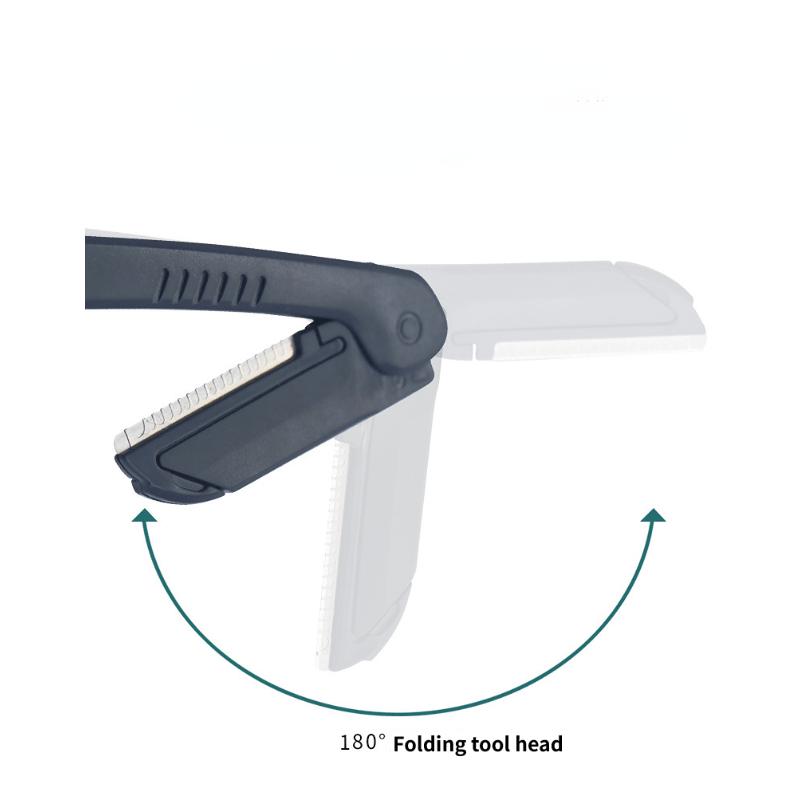 Набор для начинающих для стрижки бровей с ножницами, бритвой и пинцетом - Безопасный, эргономичный и портативный