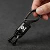 Car Valve Core Hand Woven Horseshoe Buckle Leather Rope Car Keychain Keyring For BMW X1 X2 X3 X5 X4 X6 X7 G30 G20 G32 G11 G12 rlzh86