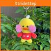 Pink Sweet Duck Plush Doll Soft And Plushy Keychain Accessory Children For