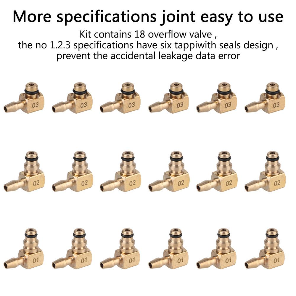 Портативный набор для быстрой сцепки для тестирования автомобиля Инструменты для автодиагностики Набор для проверки давления моторного масла Инструменты для обнаружения манометра топливной форсунки Автоаксессуары