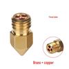 High-Flow MK8 Nozzle: 3D Printing Brass & Titanium Alloy, Hardened Steel, 1.75mm Print Head Accessory.