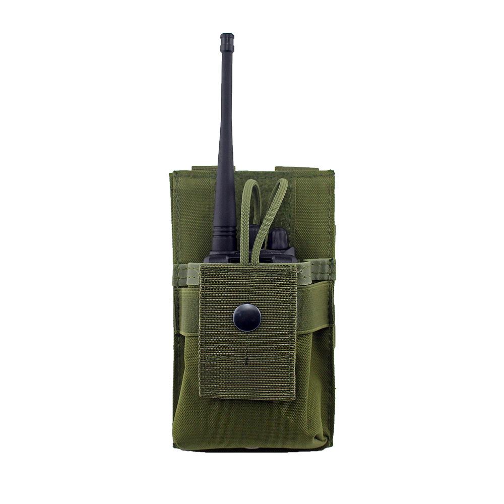 Военная тактическая поясная сумка Molle Pouch для двусторонней радиосвязи, поясная сумка для хранения рации