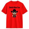 Streetwear T Shirt Beach David Allan Coe Fashion T Shirts 100 Cotton Tee Shirt for Unisex Y2K Funny Pattern Short Sleeve Tops