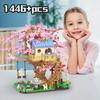 Cherry Blossom Tree Building Set Blocks Craft Toys DIY Toys Car Decoration Crafts Animation Derivatives Children Toys