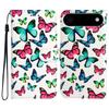 For iPhone 17 Air Wallet Case Printed Pattern Design Leather Phone Cover