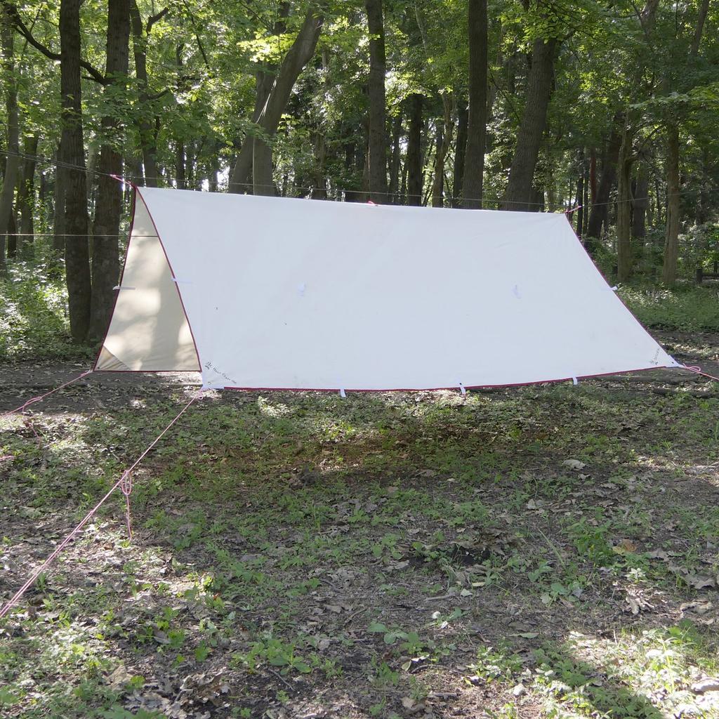 Bush Craft 3x3 Campfire Tarp, White, 02-06-tent-0016