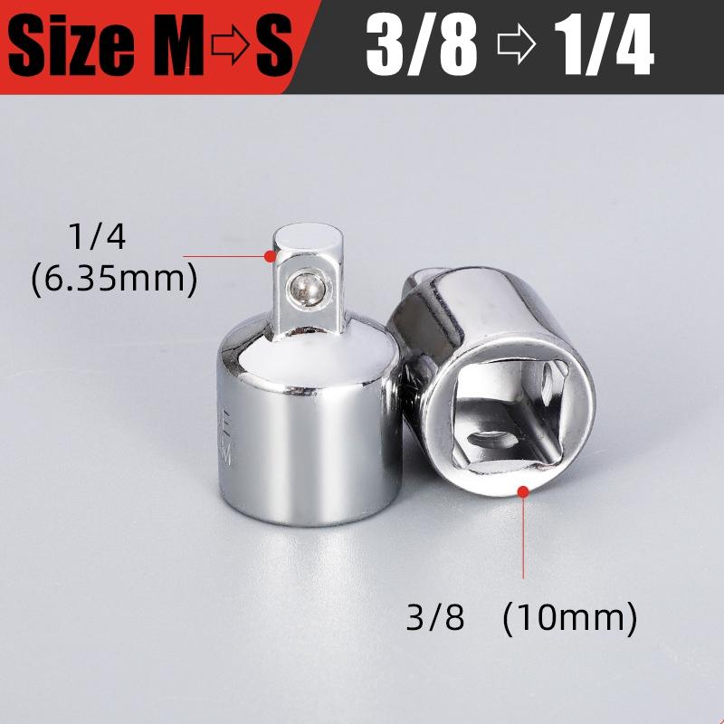1/2,1/4,3/8 Трещотки Адаптер для торцевого ключа Переходник для торцевого ключа Адаптер для храповой муфты Приводной гаечный ключ Соединительная головка
