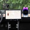 Для Tesla Model 3 Y Центральный держатель экрана управления Магнитный 360-градусный регулируемый держатель экрана для iPhone Magsafe Samsung Xiaomi