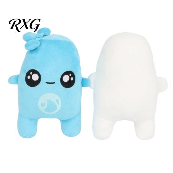 White Cloud Spiral Toy Game Plush Toy, Blue Water Drop And Soft Decompression Toys Pillow, Stuffed Animal for Bedside Car Desk Decor Valentine