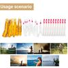 10Pcs Fishing Squids Skirts Octopuses Lure Soft Fishing Baits Saltwater Trolling Lure Artificial Baits Fishing Tackle