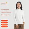 Теплогенерирующий немецкий бархатный топ с полувысоким воротником - Осень/Зима Уход за кожей и Похудение Бесшовный базовый слой