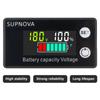 DC 8V-100V Battery Voltmeter Capacity Indicator Voltmeter Voltage Gauge LiFePO4 Car Motorcycle 12V 36V 48V 72V Lead Acid Lithium