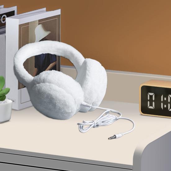 Проводные детские наушники с ограничением громкости микрофона, 85 дБ, качество звука HIFI, разъем 3,5 мм, плюшевые наушники