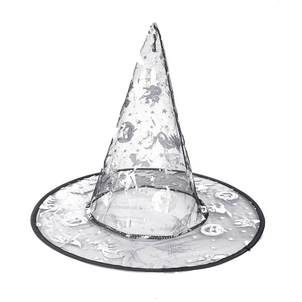 Hot Sale Gauze Halloween Ball Hat Parties Dress Up Cosplay Prop Headwear Costume Props Funny Costume Cap Gift
