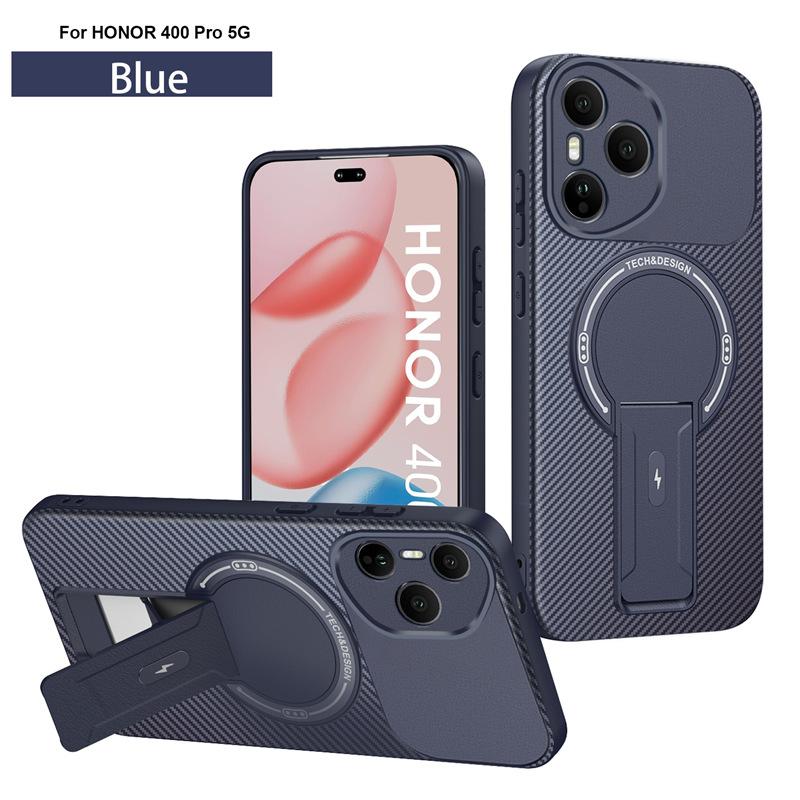 Подходит для Honor X1d чехол для мобильного телефона с кронштейном из углеродного волокна Huawei Honor X1C магнитная зарядка противоударный защитный чехол