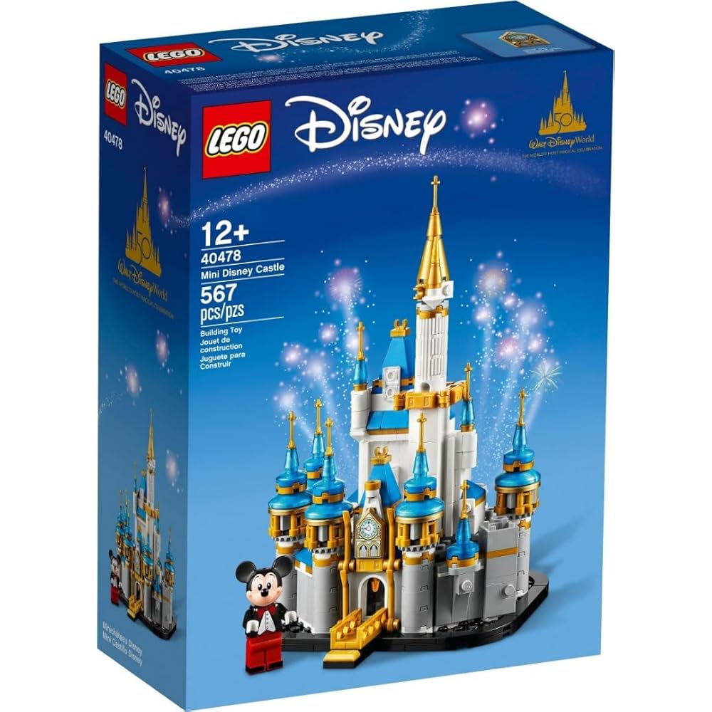 LEGO Disney Mini Castle 40478 Building Set with Detailed Design and Fun Characters
