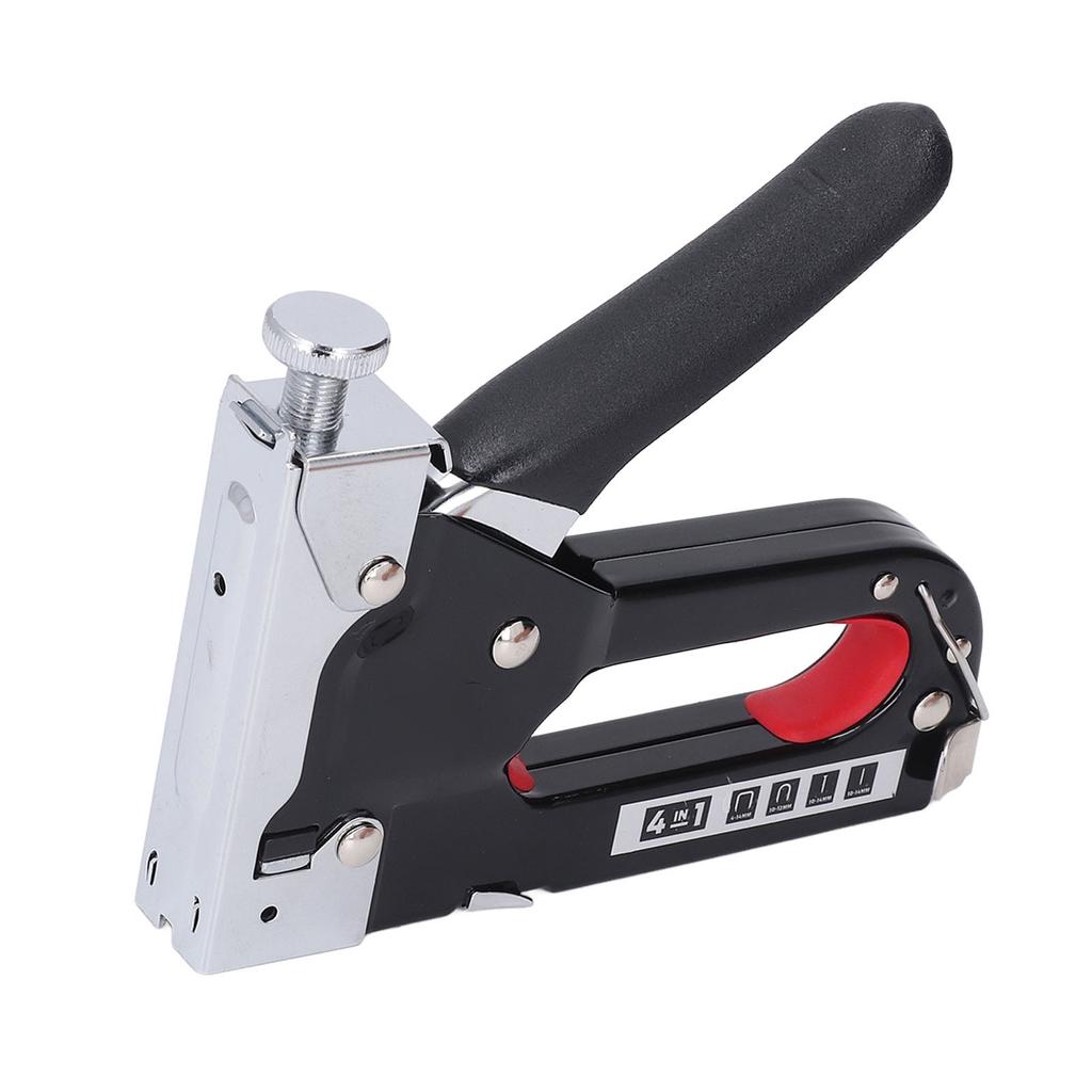 Upholstery Staple Gun 4 In 1 Power Adjustable Heavy Duty Stapler for Home Renovations Industrial App