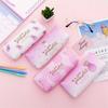 Stationery School Supplies Pencil Box Pineapple Pencil Bag Pen Bag Storage Bag Pu Pencil Case
