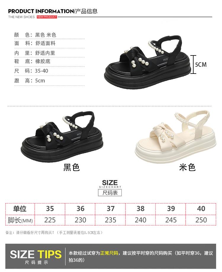 Roman Sandals Women's Fashion Outer Wear Fairy Wind Heightening Beach Shoes 2025 Summer New Temperament Non-slip Soft-soled Shoes