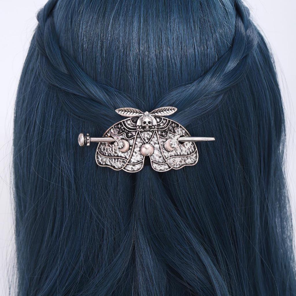 Викингские готические заколки для волос с мотыльками: Кельтские узлы палочки для волос в норвежском стиле для вечеринок