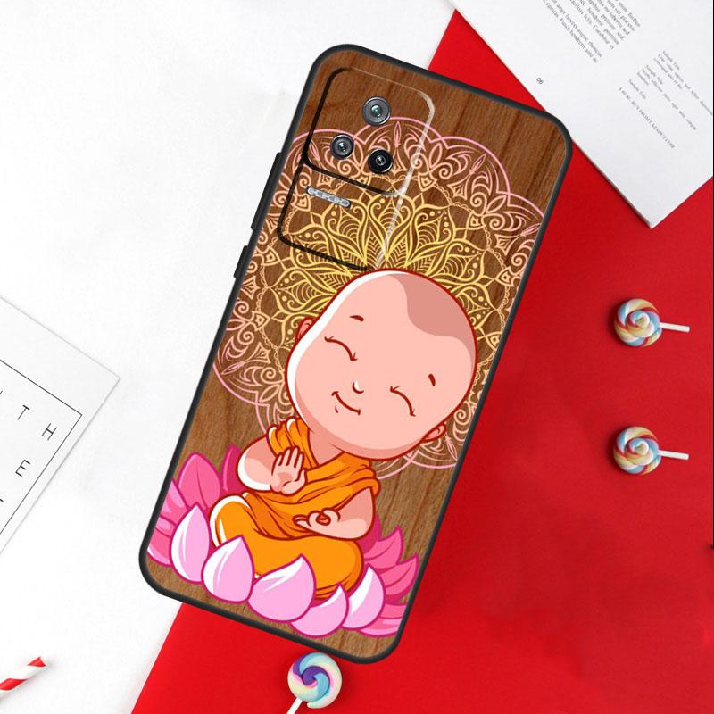 Чехол-обложка с индуистским символом Йога Ом для Xiaomi 13T 11T 12T 14T Pro 13 14 15 Ultra POCO X7 Pro X3 X5 X6 F5 F6 M6 Pro