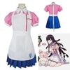 Унисекс Женский Костюм Платье Костюм Микан Цумики из Danganronpa