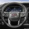 Breathable Perforated Leather Steering Wheel Cover for Gmc, Segmented Quick-Release Design, Non-Slip and Durable
